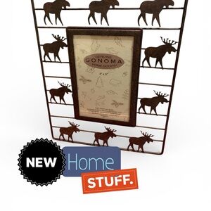 Sonoma Rustic Moose Picture Frame - Brown (item#30027)